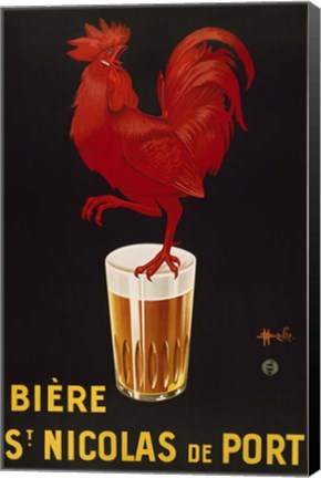 Framed Biere St. Nicolas Print