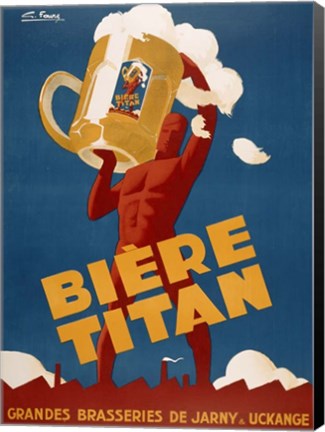 Framed Biere Titan Print