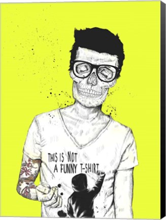 Framed Hipsters Not Dead Print