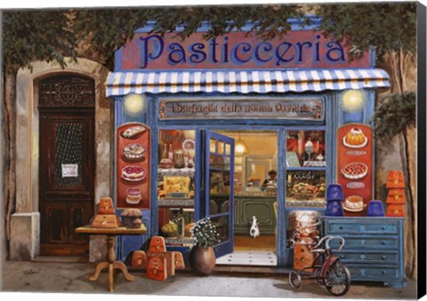 Framed La Pasticceria Print