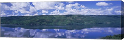 Framed View of Tyrifjorden, Honefoss, Norway Print