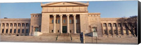 Framed Facade of Field Museum, Chicago, Cook County, Illinois Print