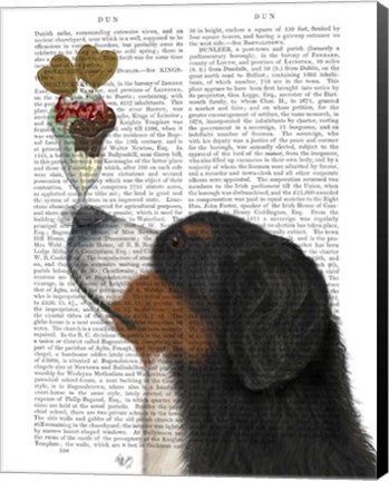 Framed Bernese Ice Cream Print