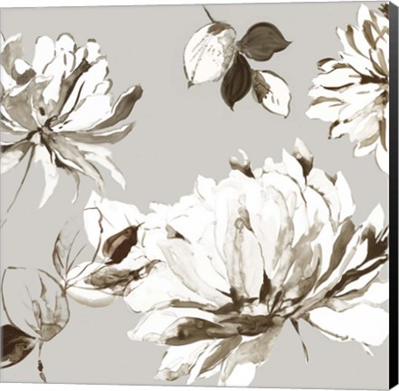 Framed Botanical Gray II Print