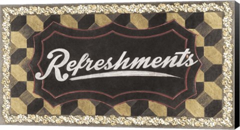 Framed Refreshments Print