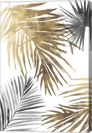 Framed Tropical Palms II Print