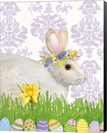 Framed Spring Bunny IV Print