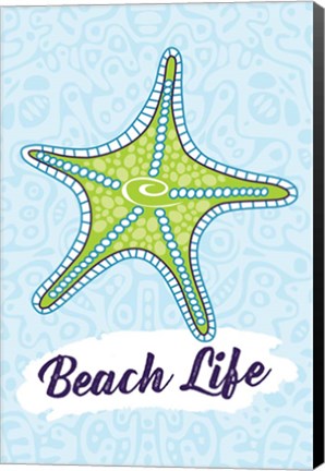 Framed Beach Life Print