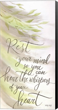 Framed Rest Your Mind Print