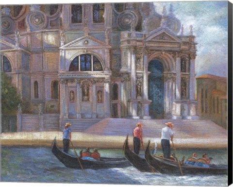 Framed Santa Maria Della Salute Print