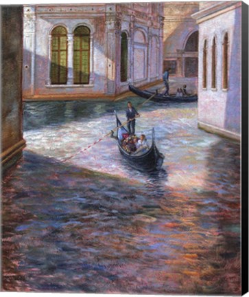 Framed Light On Gondola? Print