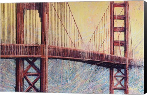 Framed Golden Gate Bridge Print