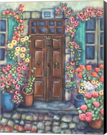 Framed Doorway in Provence Print