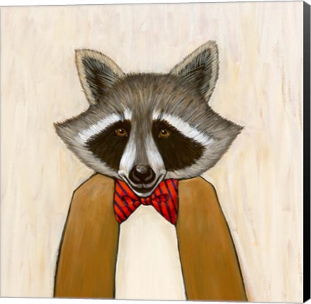 Framed Soon Mr Raccoon Print