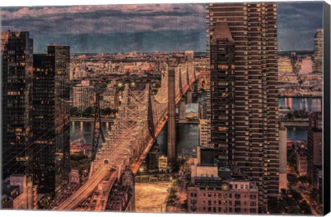 Framed Queensboro Bridge Print