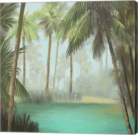 Framed Tropical 2 Print