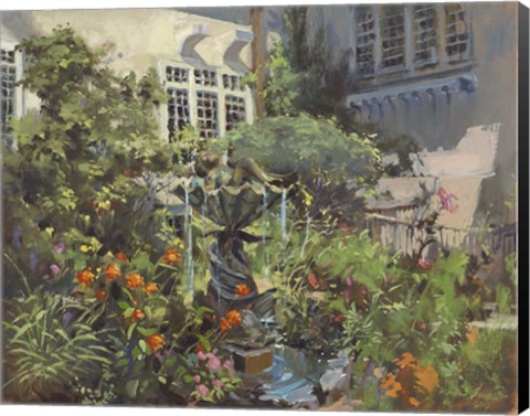 Framed Sydonie Garden Print