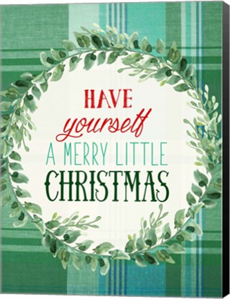 Framed Have Yourself A Merry Little Christmas Print