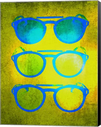 Framed Sunglasses 3 Print