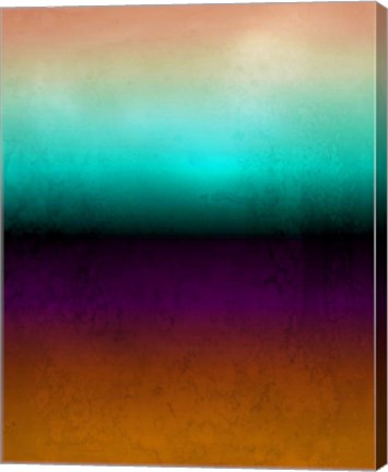 Framed Abstract Minimalist Rothko Inspired 01-18 Print