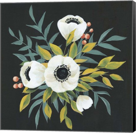 Framed Anemone Posy II Print