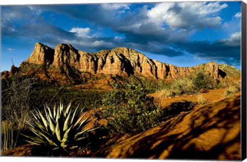 Framed Red Rocks Of Sedona Print