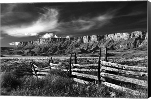 Framed Old Corral Vermillion Cliffs National Monument Arizona Print