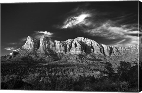 Framed Red Rocks Sedona Arizona Print