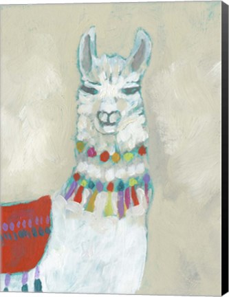 Framed Llama Fun I Print