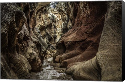 Framed Slot Canyon Utah 4 Print