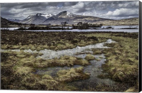 Framed Glen Etive 1 Print