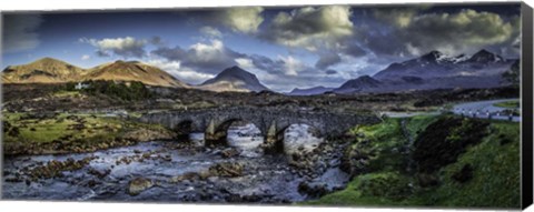 Framed Ancient Bridge Print