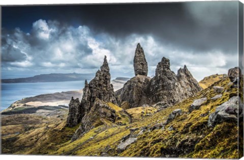 Framed Old Man Of Storr Print