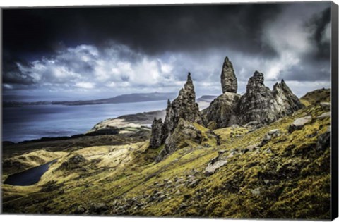 Framed Old Man Of Storr 3 Print