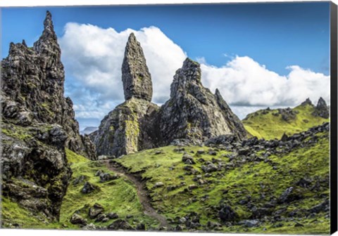 Framed Old Man Of Storr 6 Print