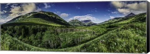 Framed Waterton Landscape Print