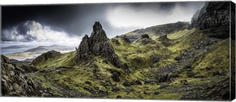 Framed Old Man Of Storr Panorama Print