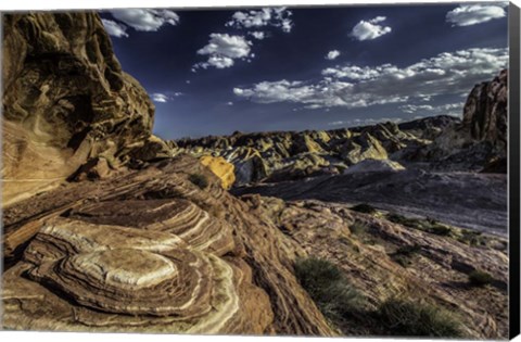 Framed Valley Of Fire Print