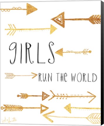 Framed Girls Run the World Print