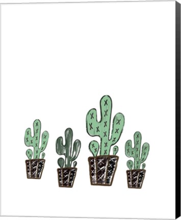 Framed Cactus Set Print