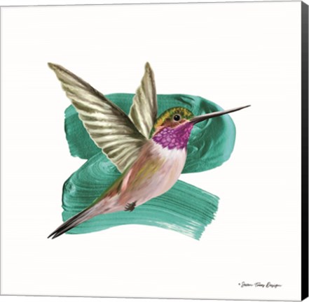 Framed Hummingbird I Print