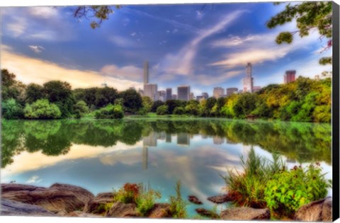 Framed Central Park 2 Print