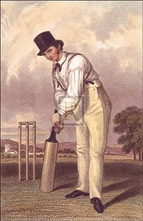 Framed Batsman Pm Print