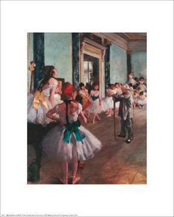 Framed Dancing Class Print