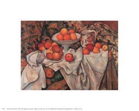 Framed Apples And Oranges Print