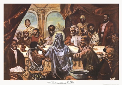 Framed Last Supper Print