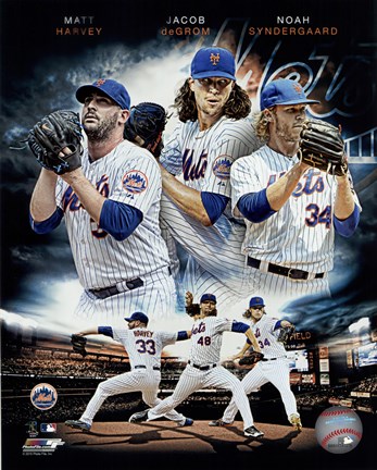  Signed by Noah Syndergaard Canvas Art Poster And Wall