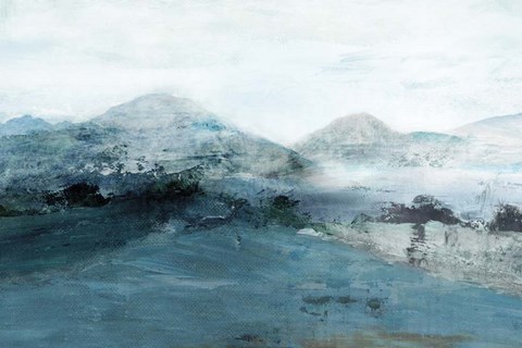 Framed Blue Hill Print