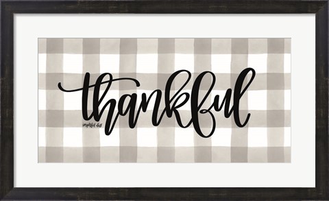 Framed Thankful Print