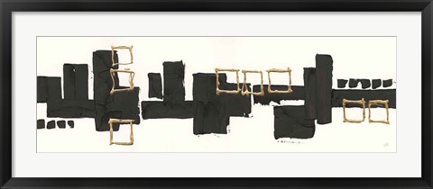 Framed Gilded Boxes II Print